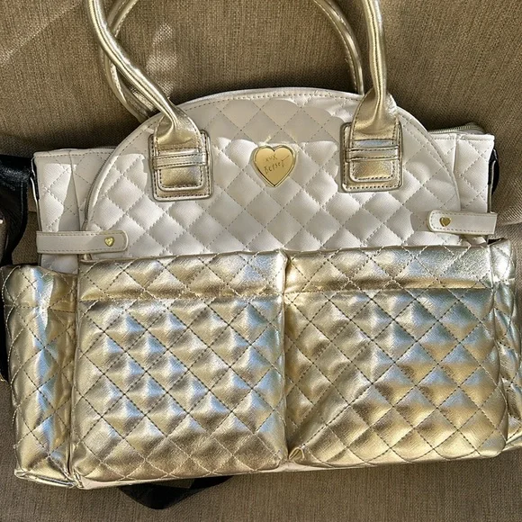 Betsey Johnson Diaper Bags with Changing Pad - Picture 2 of 11